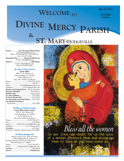 divine parish mercy - Saints Mary and Patrick, West Burlington, IA