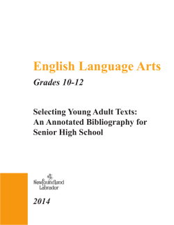 High School 2014 - Department of Education