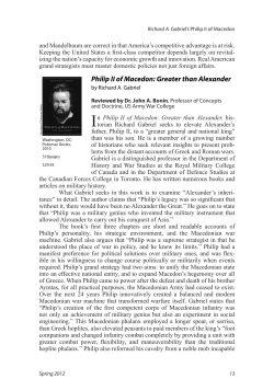 Philip II of Macedon: Greater than Alexander