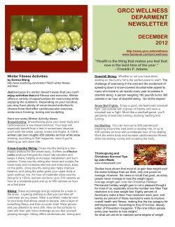 December 2012 Newsletter