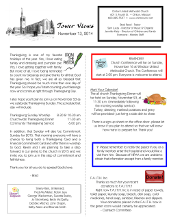 Tower Views - Clinton United Methodist Church