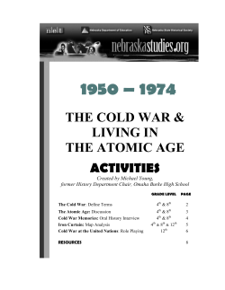 Activities - NebraskaStudies.Org