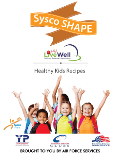 Healthy Kids Recipes