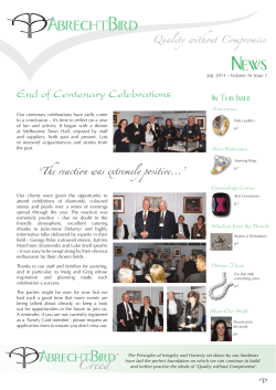 ABJ newsletter July 2011