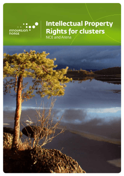 Intellectual Property Rights for clusters