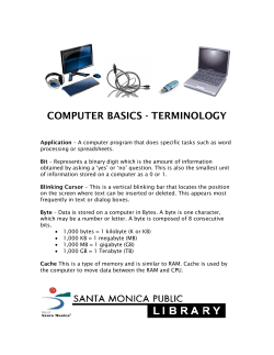 Computer Basics