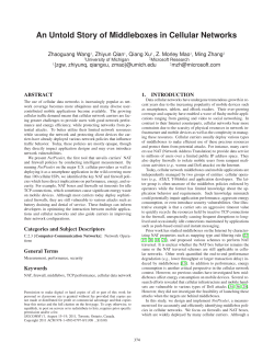 An Untold Story of Middleboxes in Cellular Networks