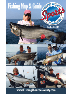 Monroe County Fishing Brochure
