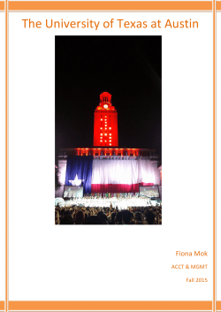 The University of Texas at Austin