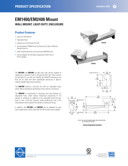 EM1400/EM2400 Mount