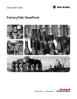 FactoryTalk ViewPoint