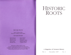 The Road to Freedom: The Underground Railroad in Vermont