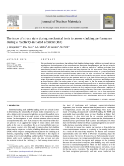 The issue of stress state during mechanical tests to