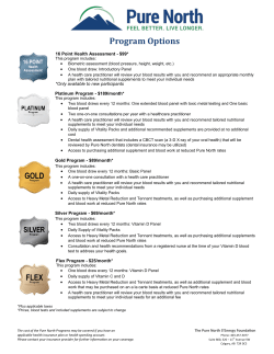 Program Options - Pure North S`Energy Foundation