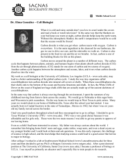 Dr. Elma Gonz&aacute;lez &ndash; Cell Biologist