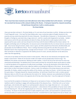 There must have been moments even that afternoon when Daisy