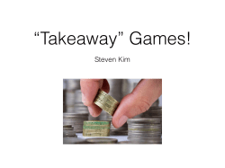 Takeaway Games