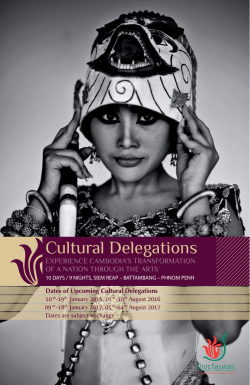 page 1 - Cambodian Living Arts