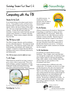 Composting with the FBI