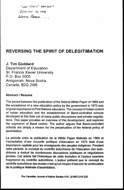 reversing the spirit of delegitimation