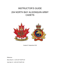 Instructor Guidebook