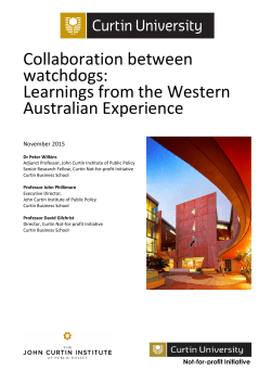 Collaboration between watchdogs: Learnings