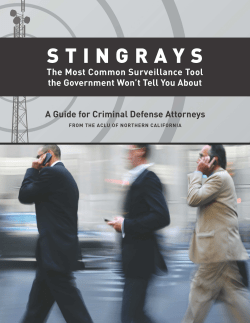 The Most Common Surveillance Tool the Government Won`t Tell