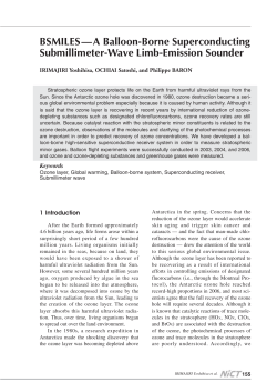 BSMILES&mdash;A Balloon-Borne Superconducting Submillimeter