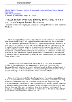 Master Builder Uncovers Striking Similarities In