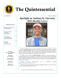 Fall 2016 - Spring 2017 - Bowie State University