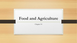 Food and Agriculture - Northside Middle School