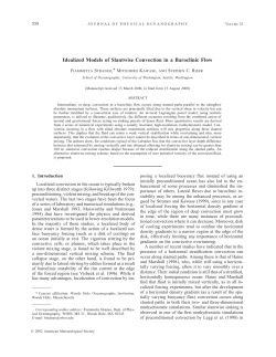 Idealized Models of Slantwise Convection in a Baroclinic Flow