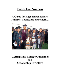 Tools For Success - Partnership With Native Americans