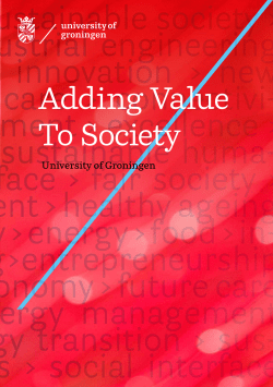 brochure about valorization