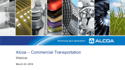 Alcoa &ndash; Commercial Transportation