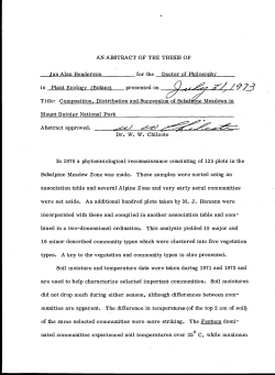 Henderson, J. A. 1973 - Oregon State University