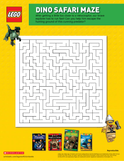 Lego Nonfiction activity kit
