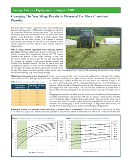 Changing The Way Silage Density is Measured For More Consistent