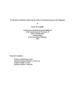 The Boundary Indefinite: Schism and the Ethics of Christian Strategy