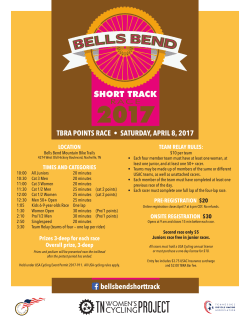Event Flyer - USA Cycling