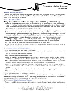 Concentrated Vinyl Sulphon