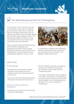 The Wampanoag - Mayflower 400