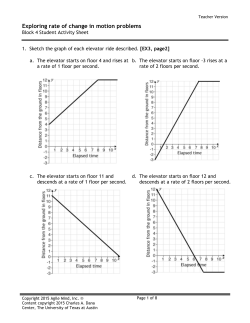 Exploring rate of change in motion problems