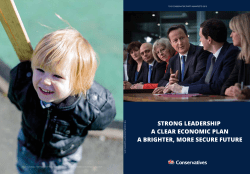 the conservative party manifesto 2015