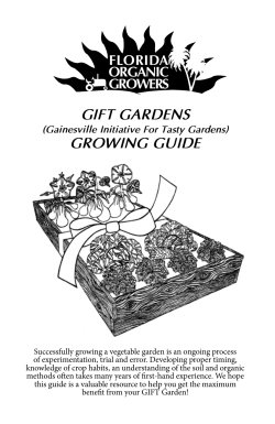 gift gardens growing guide