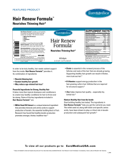 Hair Renew Formula
