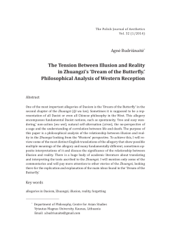 The Tension Between Illusion and Reality in