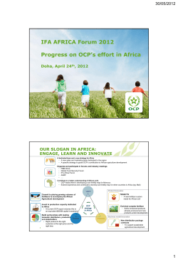 - International Fertilizer Industry Association
