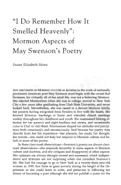 I Do Remember How It Smelled Heavenly