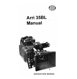 Arri 35BL Manual